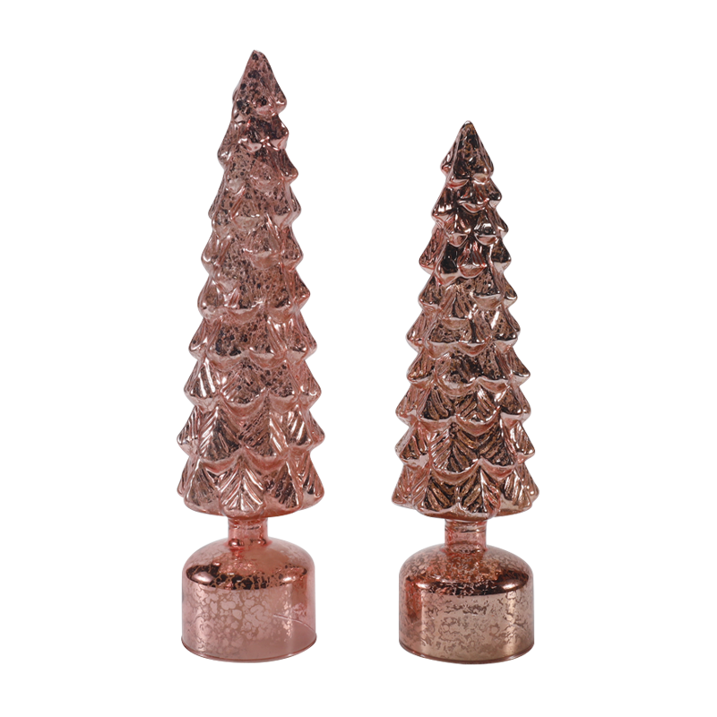 10×25 & 10×28cm DUCTUS Lux Sursum Rotating Arbor Vitri Nativitatis Festiva Ornamenta