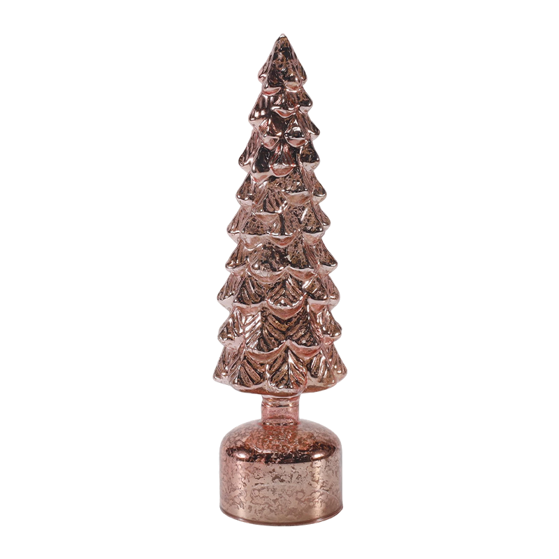 10×25 & 10×28cm DUCTUS Lux Sursum Rotating Arbor Vitri Nativitatis Festiva Ornamenta