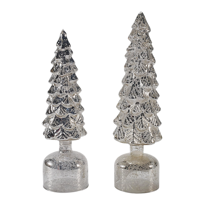 10×25 & 10×28cm DUCTUS Lux Sursum Rotating Arbor Vitri Nativitatis Festiva Ornamenta