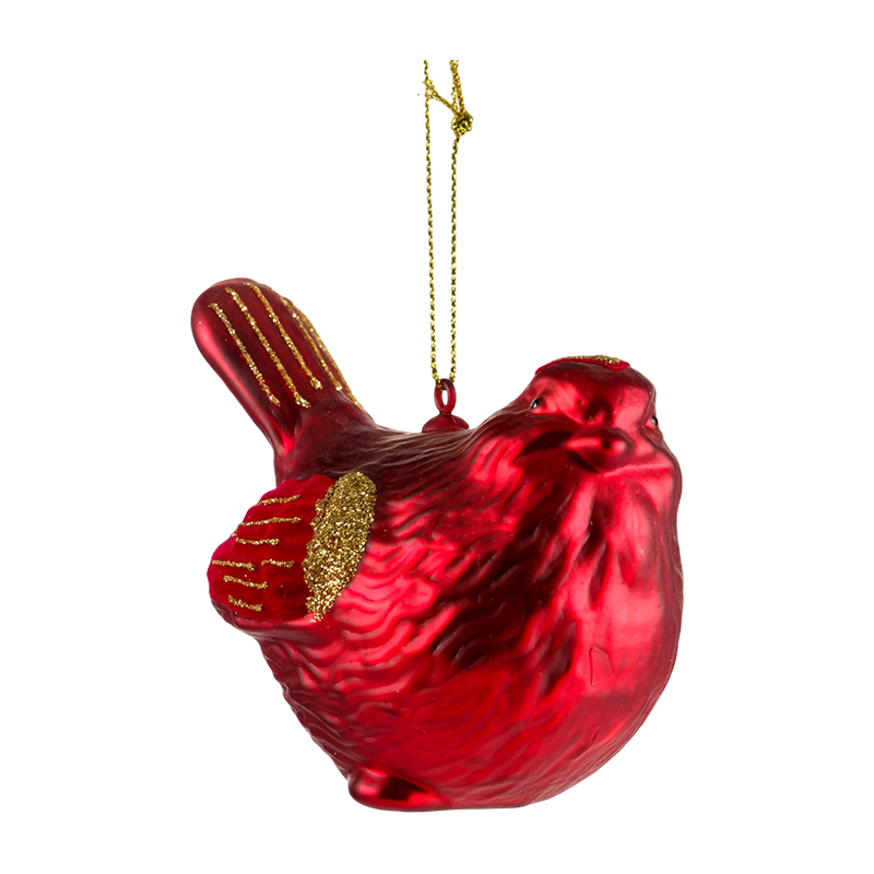 Class aptent vitreum ornamentum rubrum Aurum Bird figura