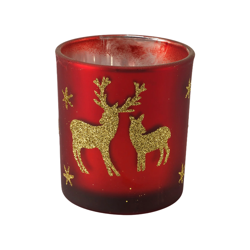Festive Candelae Vitreae Holder Collectionis