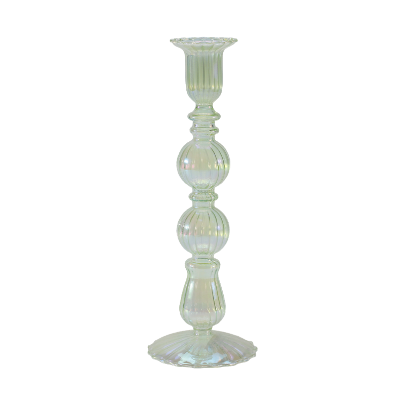 Stacked & Slim Glass Candle Holder Collection