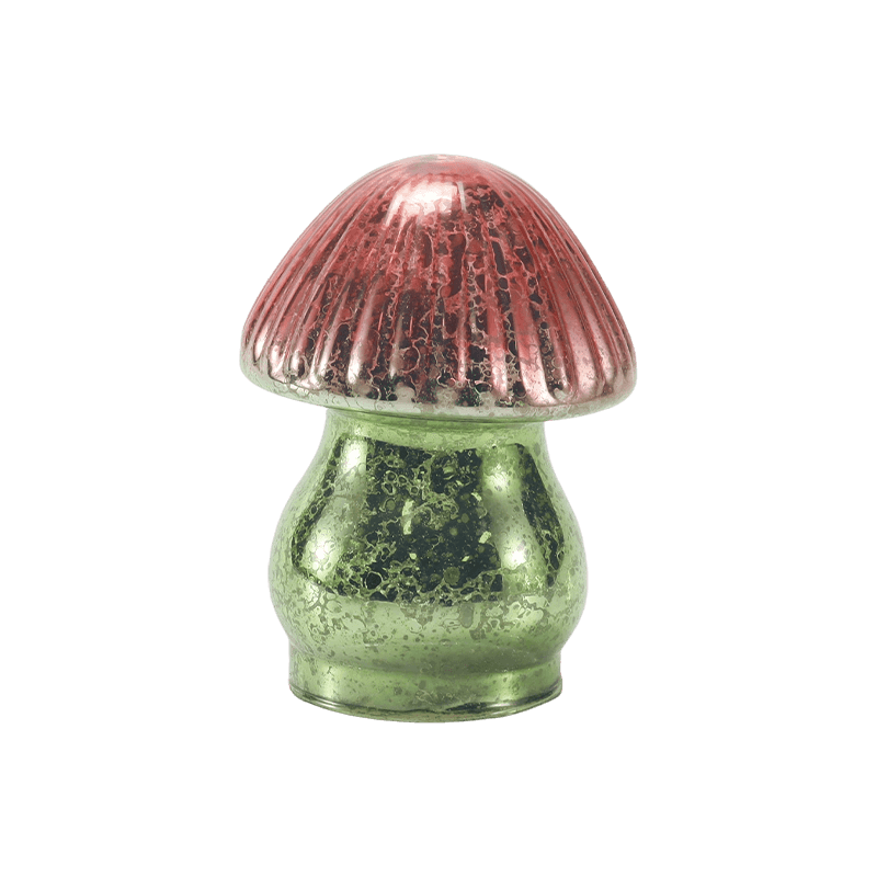 Red-Green Gradiente ribbed rhoncus Mercurius Vitri Fungorum Ornamentum duxit ornamentum