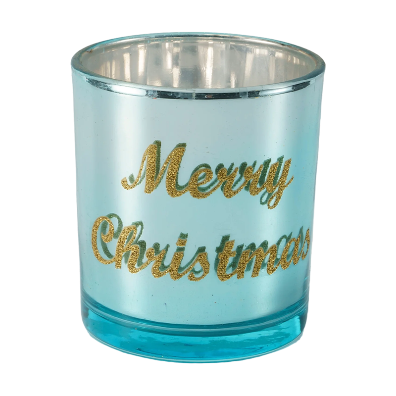 8-12cmFestive Glass Candle Holder Collection
