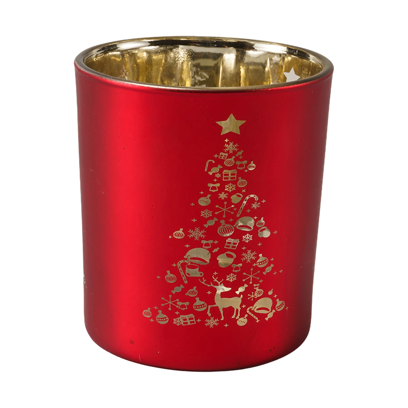 Festive Candelae Vitreae Holder Collectionis