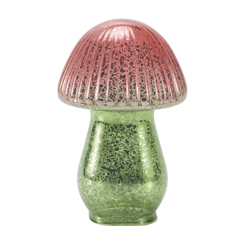 Red-Green Gradiente ribbed rhoncus Mercurius Vitri Fungorum Ornamentum duxit ornamentum