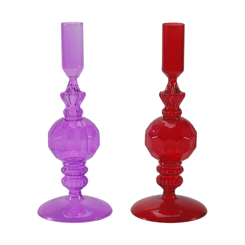 18cm LAETUS Candelae Vitri Holder Collectionis