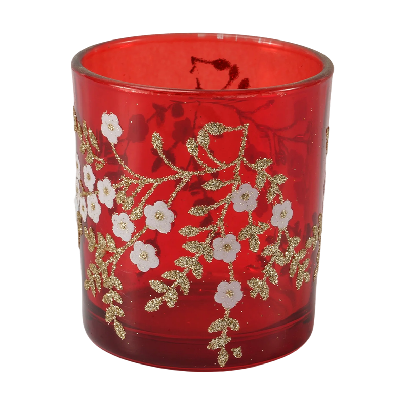 Festive Candelae Vitreae Holder Collectionis