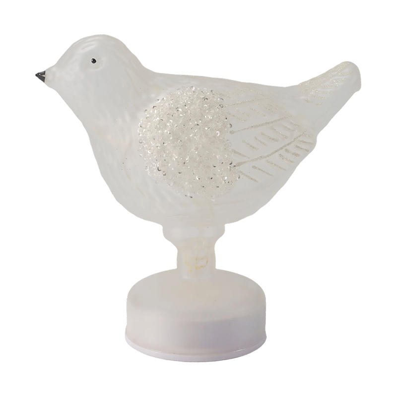 Glitter/Sequin Decorative Bird Tabletop Light (with LED)