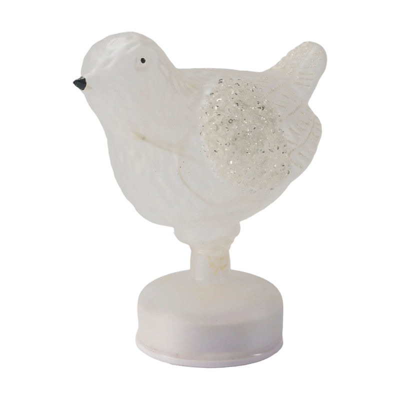 Glitter/Sequin Decorative Bird Tabletop Light (with LED)