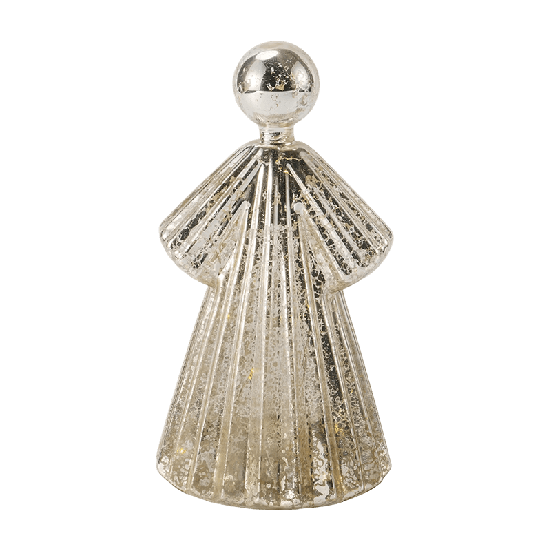 Mercurius vitreus Angelus Figurine / Frosted/Glitter Bell Decor vitreus (DUXERIT)