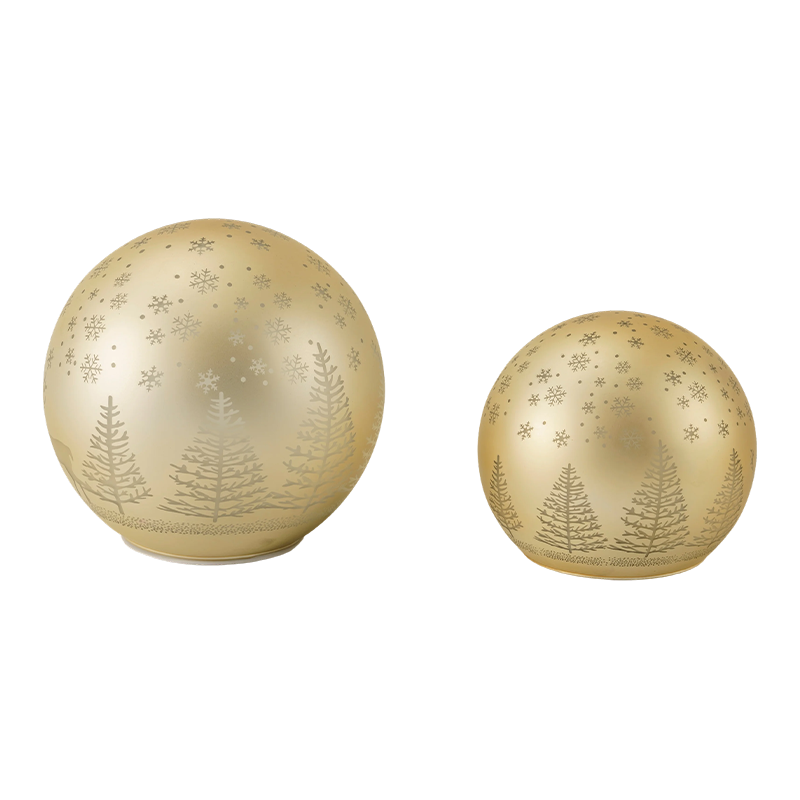 Auream silvam Scene DUXERIT Ball / Red-White Stripe Ornamentum DUXERIT Ball (cum DUXERIT)