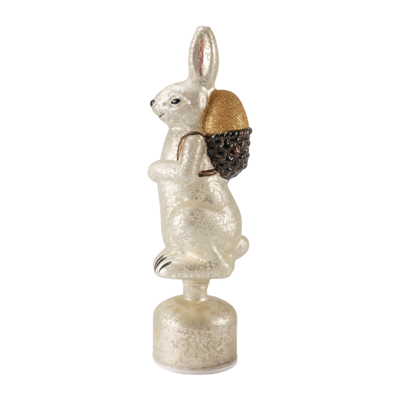 Vindemiatio Mercurius Glass Rabbit Figurine