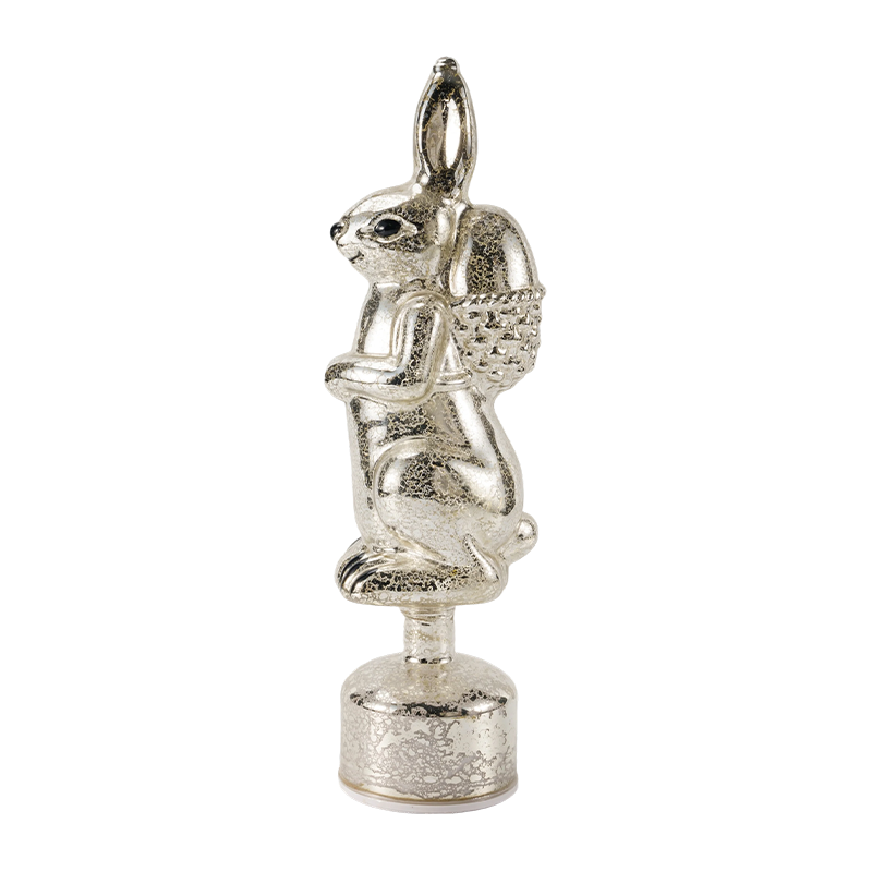 Vindemiatio Mercurius Glass Rabbit Figurine