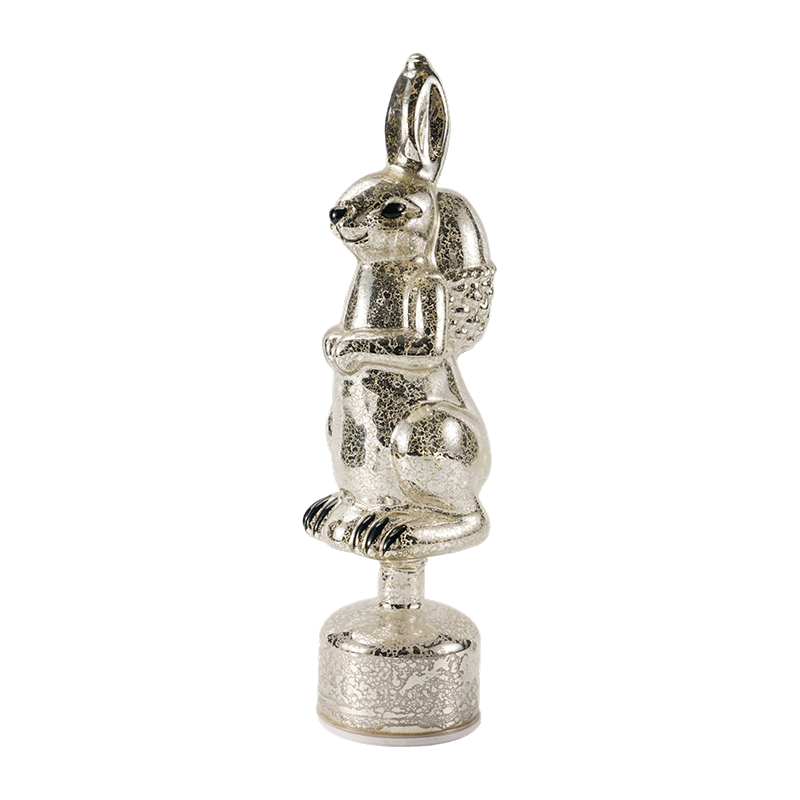 Vindemiatio Mercurius Glass Rabbit Figurine
