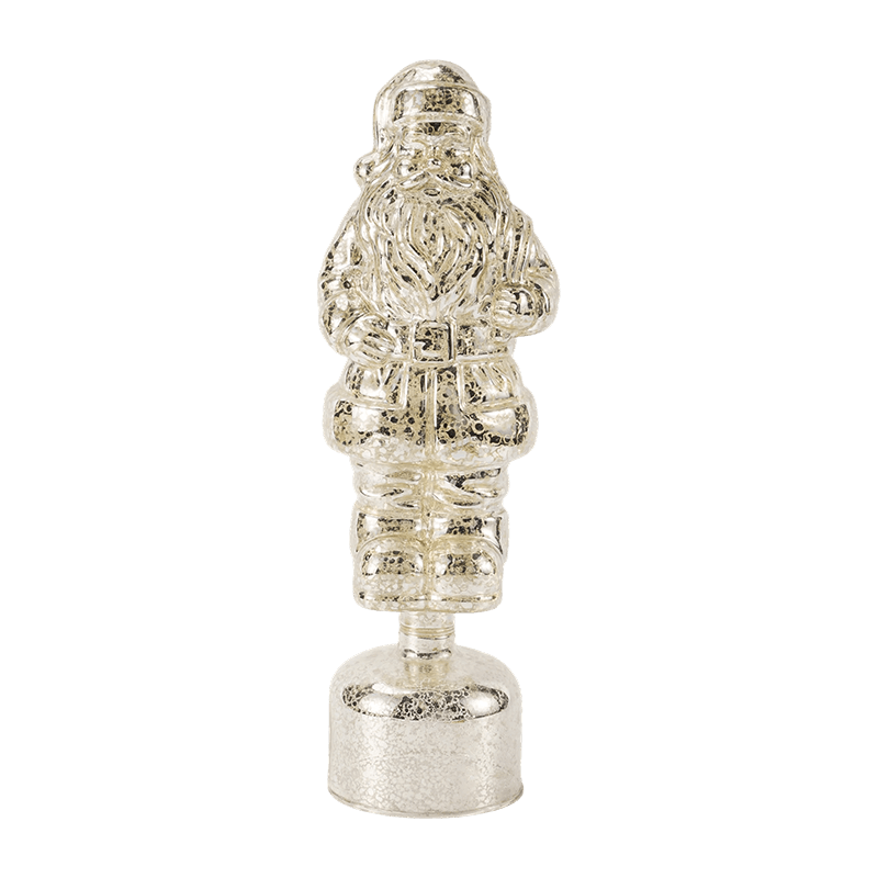 Mercurius Vitreus Vitreus Santa Claus Figurine (Red / Argentea / Lux Green Finis)