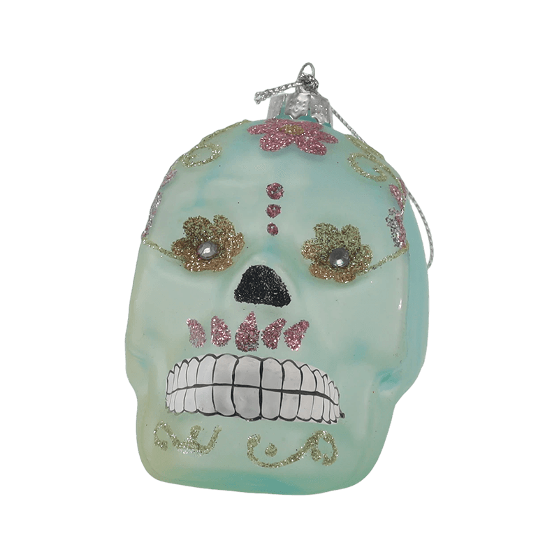 Iridescent Calva Decor / Sugar Calvaria Vitri Ornamentum Set
