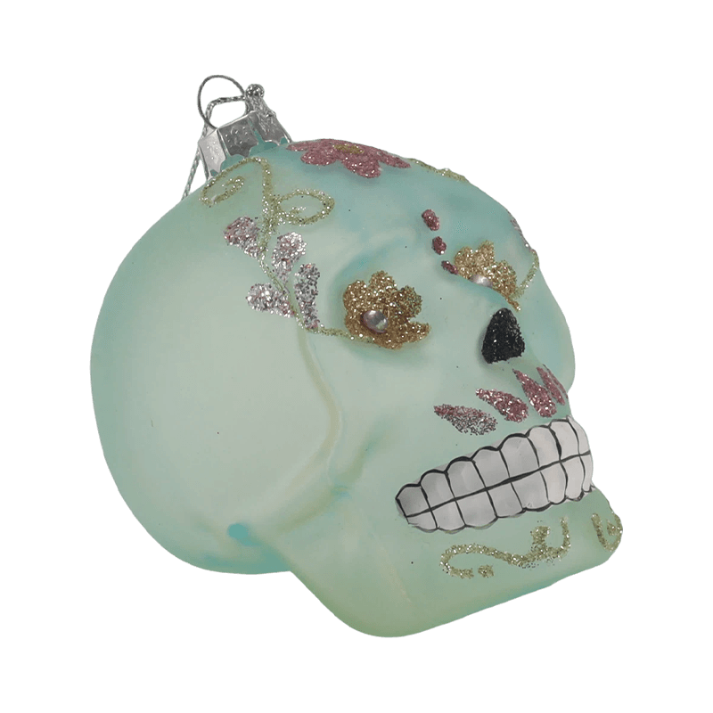 Iridescent Calva Decor / Sugar Calvaria Vitri Ornamentum Set