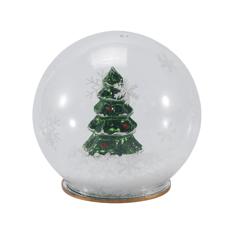 Festiva Globe Vitri Lux (Iridescent / Arbor Nativitatis / Nocte Scene / Snowman Styles)