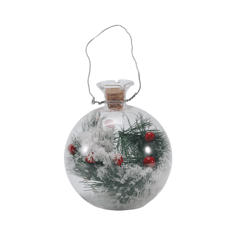Festiva Vitri Cloche & Bottle Light (Snowman Scene / Pine Berry / Arbor Nativitatis Styles)