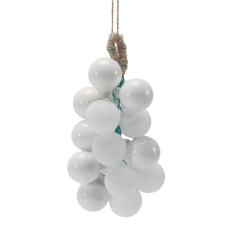 Uva Cluster Glass Christmas Ornament