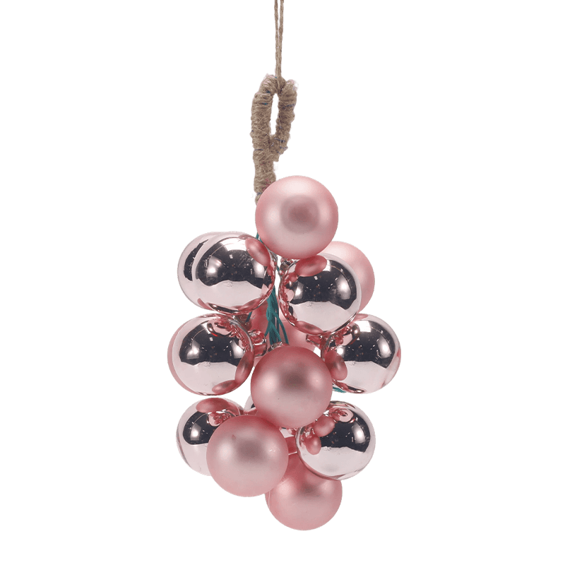 Uva Cluster Glass Christmas Ornament