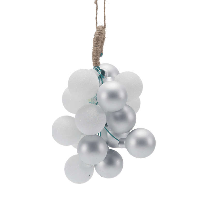 Uva Cluster Glass Christmas Ornament