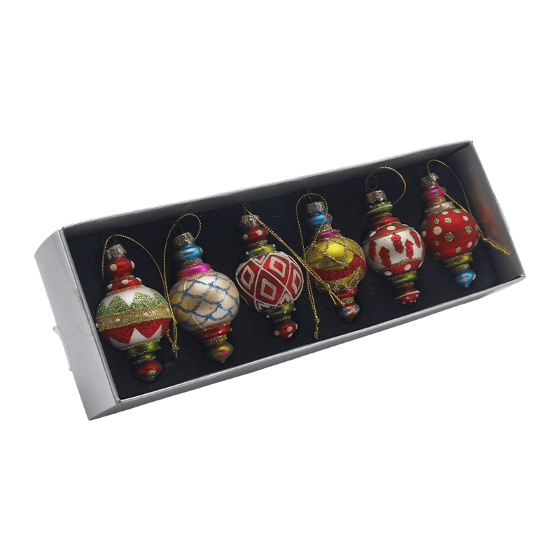 Manu-Canite Glass Nativitatis Ornamentum