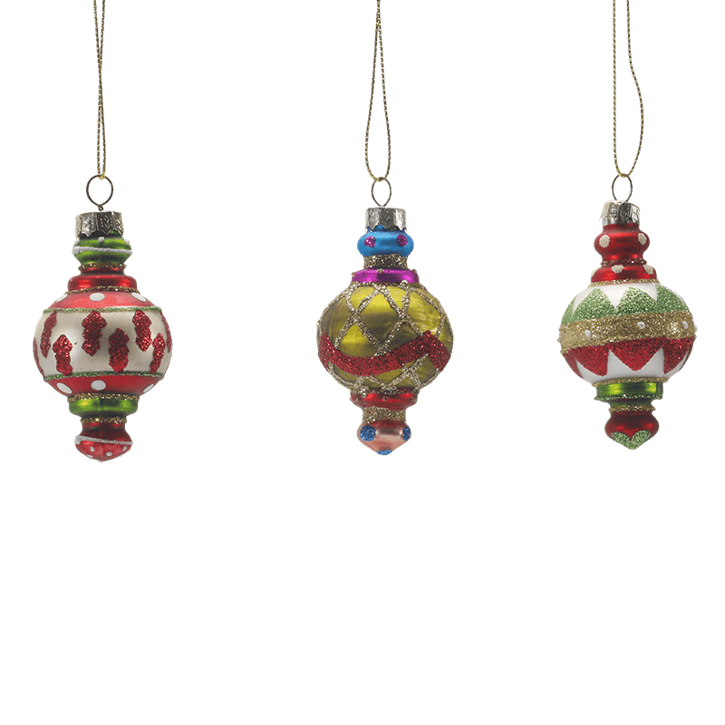 Manu-Canite Glass Nativitatis Ornamentum
