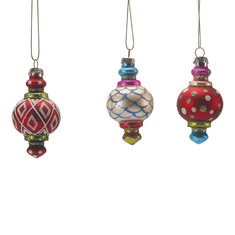 Manu-Canite Glass Nativitatis Ornamentum