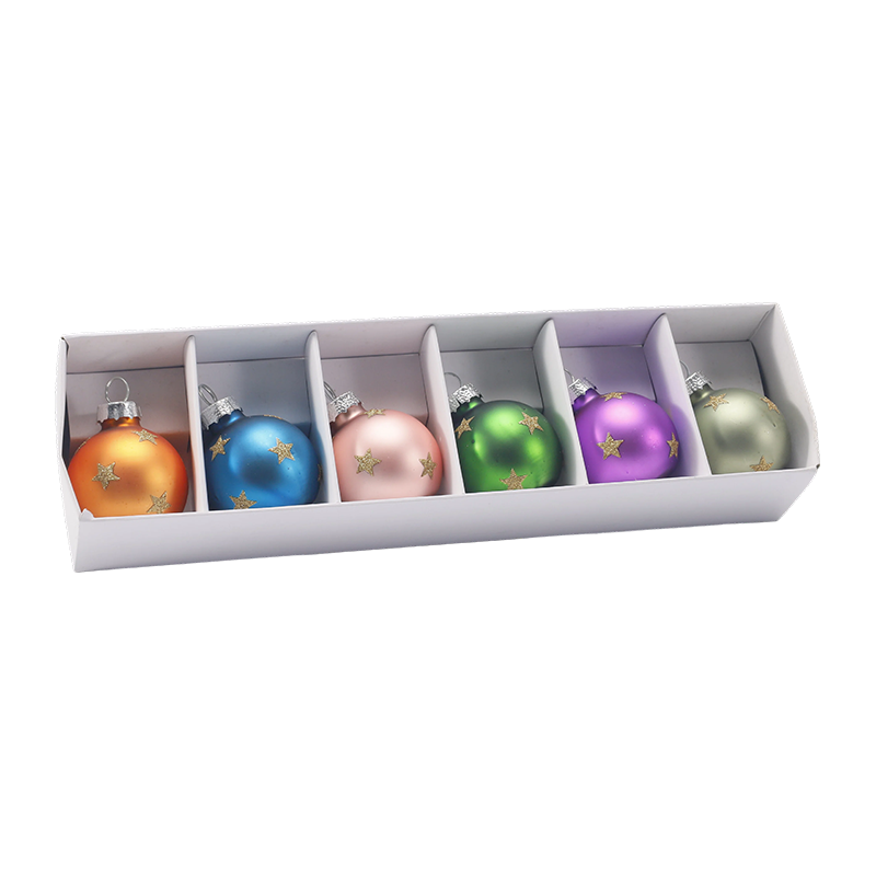 Magnum Glass Nativitatis Ball Ornament Set