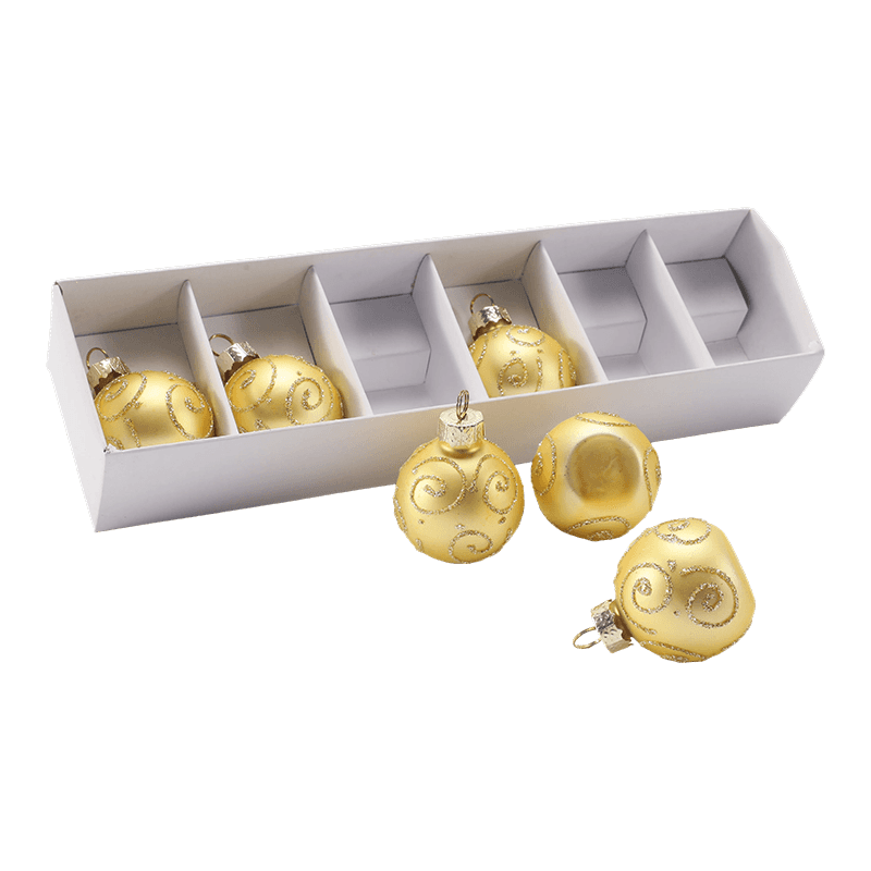 Manu-Canite Glass Nativitatis Ball Ornamentum
