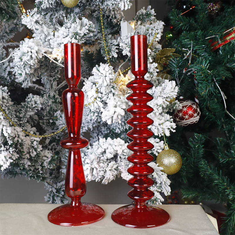 18cm Hand-Canite vitreum Candelabrum Mauris pellentesque nulla Tabletop Decor
