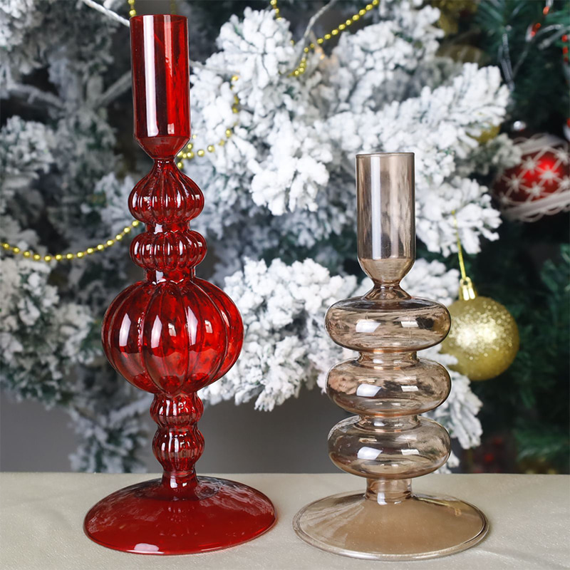 18cm Hand-Canite vitreum Candelabrum Mauris pellentesque nulla Tabletop Decor