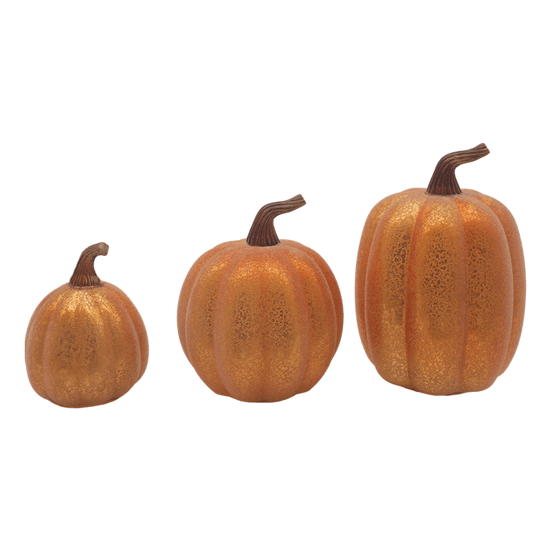 10*11.5cm & 12*15cm Halloween DUXERIT Vitrum Cucurbita Lucerna Tabletop Ornamentum